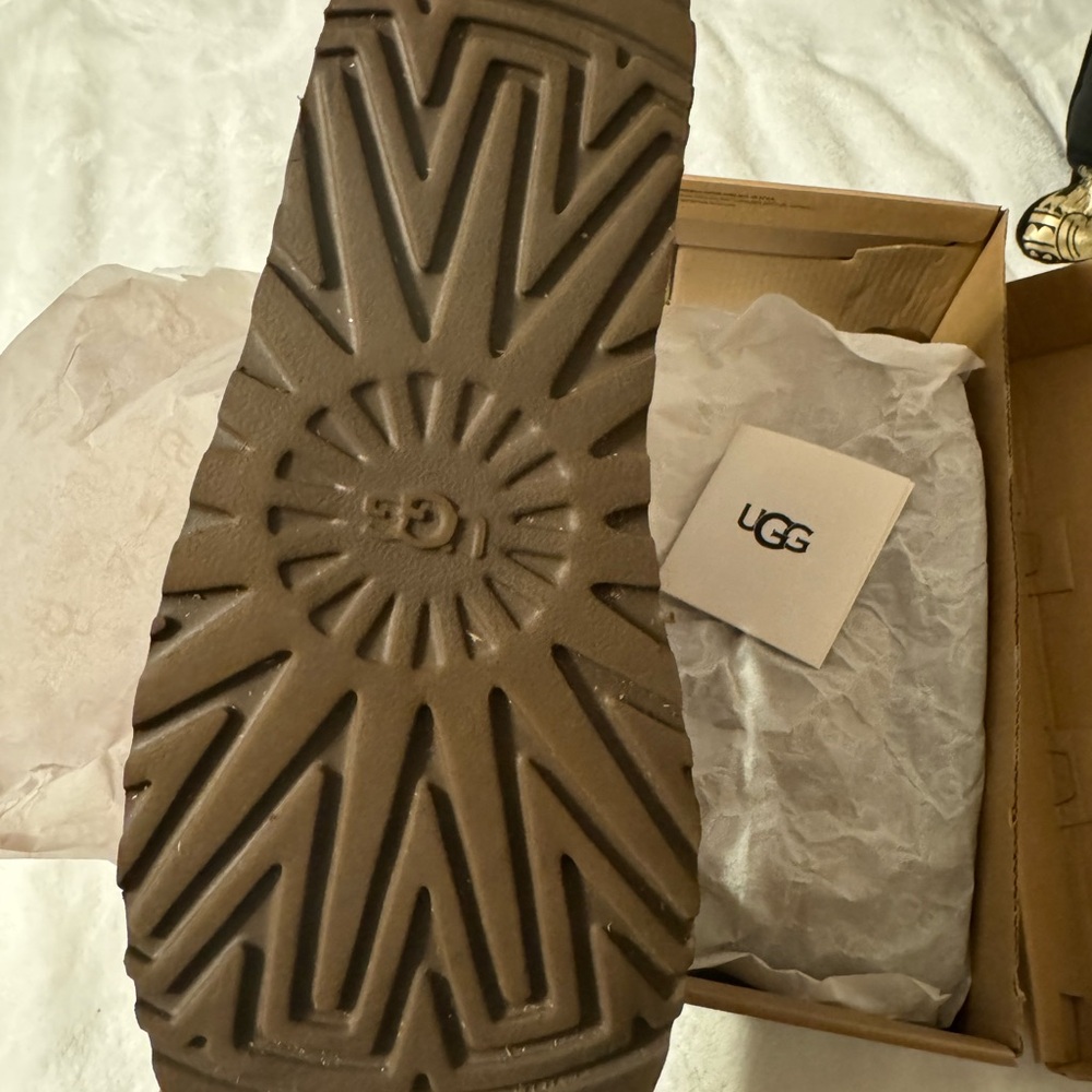 Brown Sparkling UGG ankle Boots- Like New